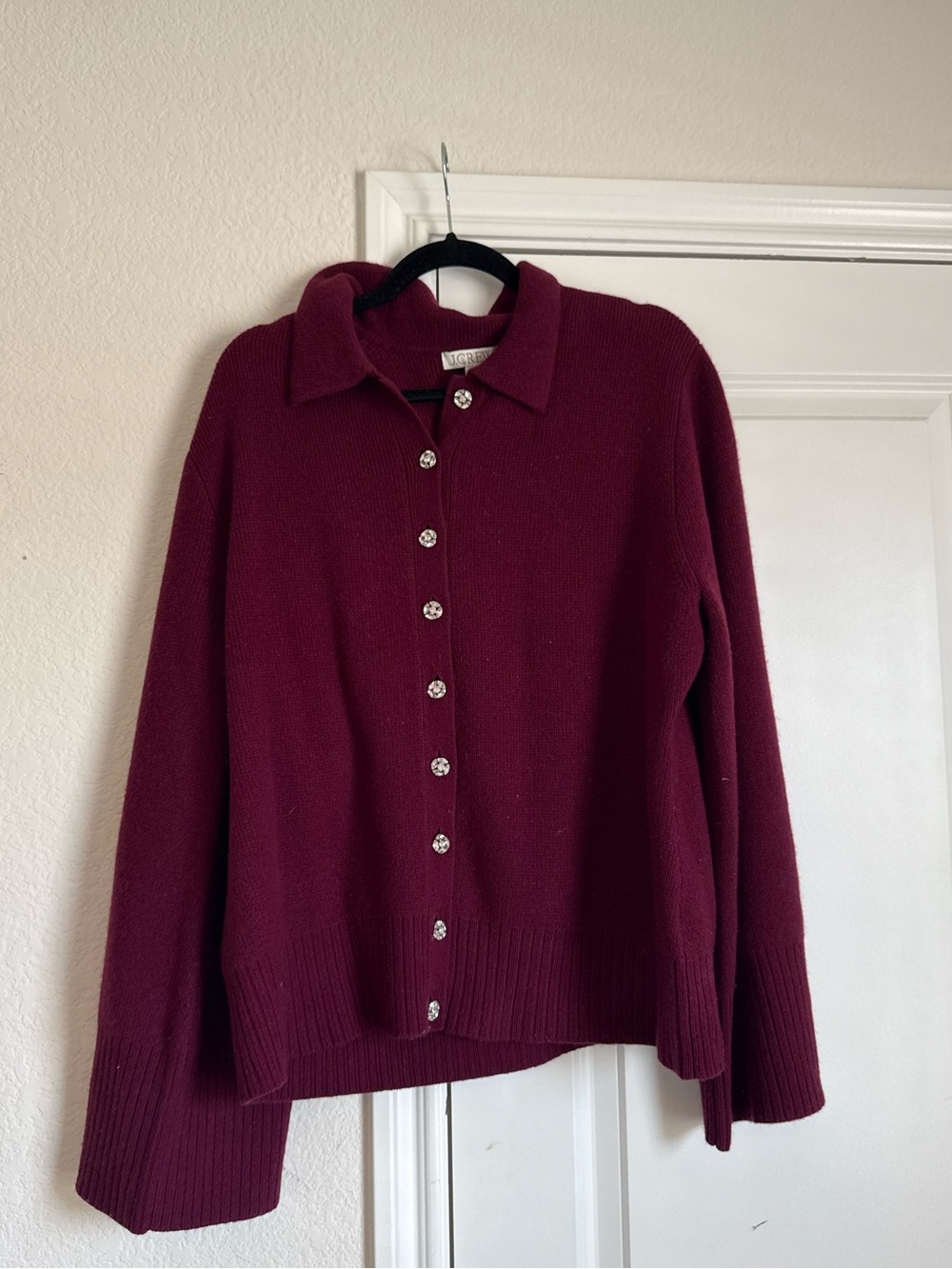 Jcrew embellished sweater